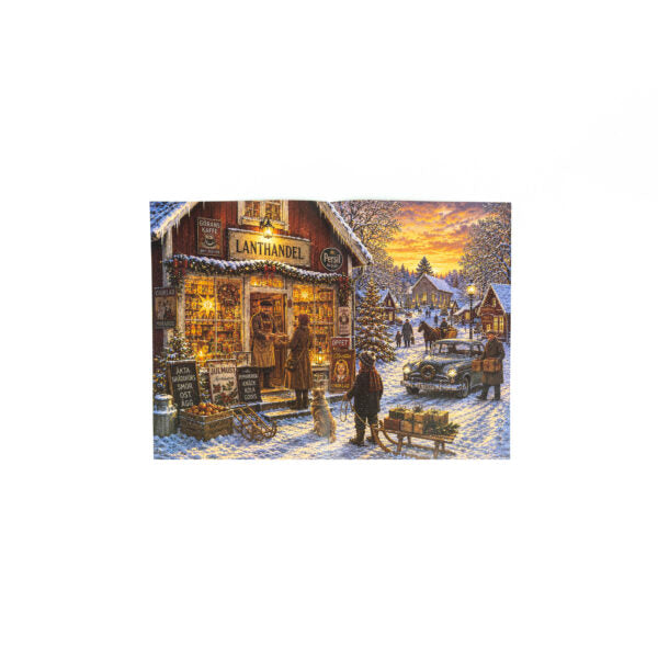 Calendrier de l'Avent Puzzle de Noël – 24 jours de magie et de détente