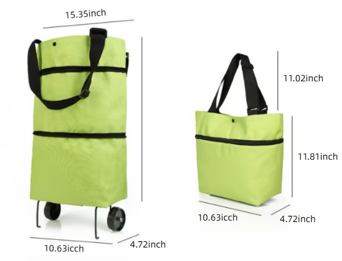 Chariot de courses pliable