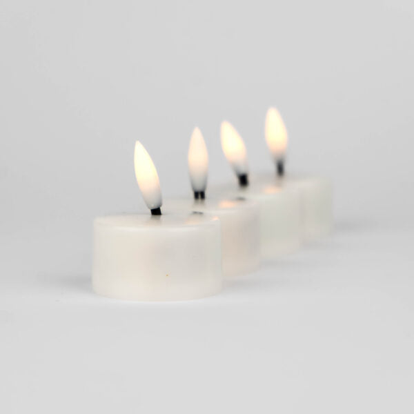 Bougies chauffe-plat LED rechargeables (sans flamme)
