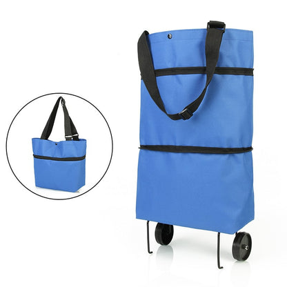 Chariot de courses pliable