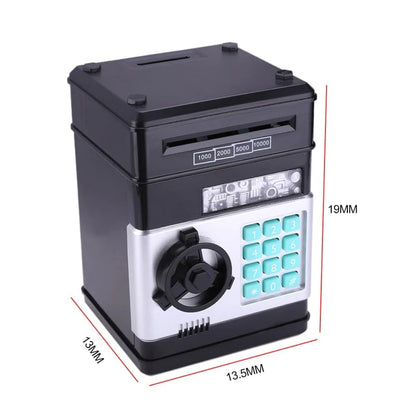 Mini tirelire distributeur automatique (ATM) – Dépôt/retrait et code PIN électronique