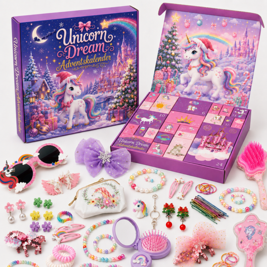 Calendrier de l'Avent « Rêves de Licorne »