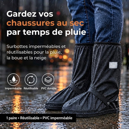 Couvre-chaussures imperméables – 1 Paire