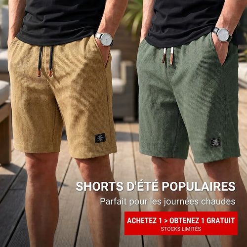 Short Homme | Short d'été confortable avec taille élastique