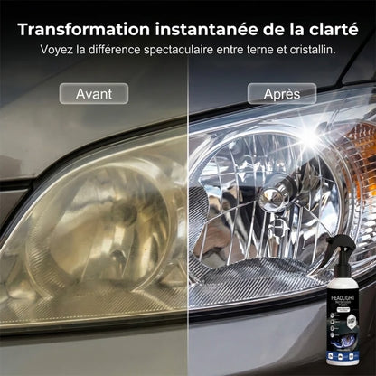 💡 Kit professionnel de restauration de phares – Élimine le jaunissement & restaure la clarté ✨