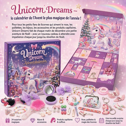 Calendrier de l'Avent « Rêves de Licorne »