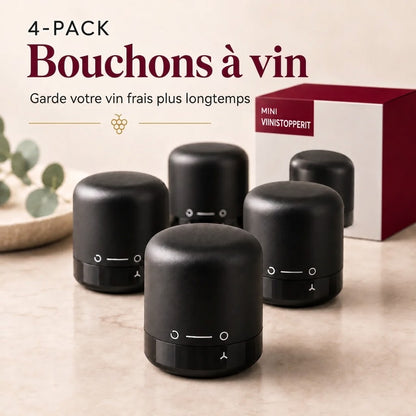 Bouchon scelleur pour vin et champagne