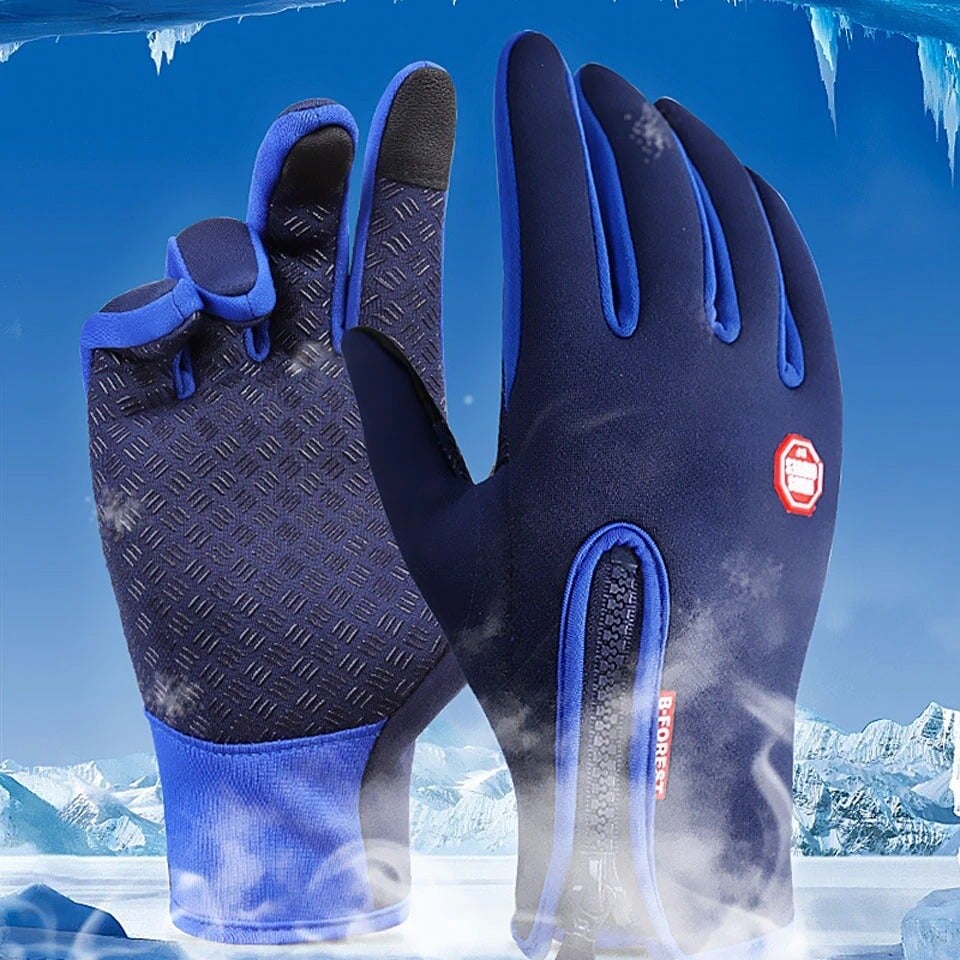 Gants thermiques coupe-vent antidérapants HeatGripX pour temps froid