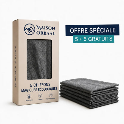 Lingettes magiques | 5 + 5 GRATUIT