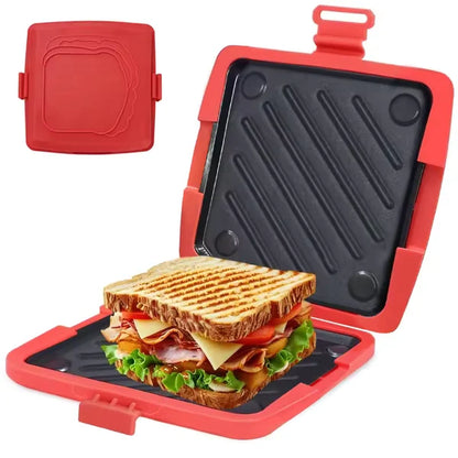 Grill pour micro-ondes 3-en-1 avec revêtement anti-adhésif