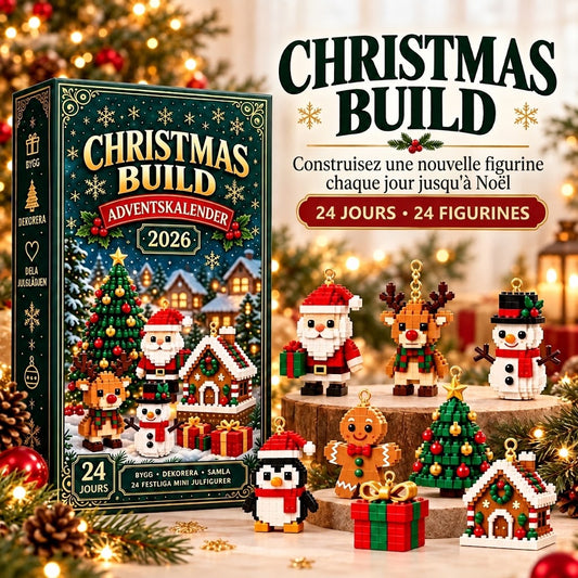 Christmas Build – Construisez une nouvelle figurine de Noël chaque jour jusqu'à Noël