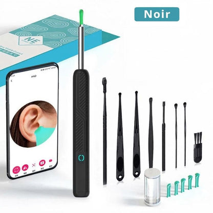 Otoscope sans fil avec caméra 1080P pour le retrait du cérumen