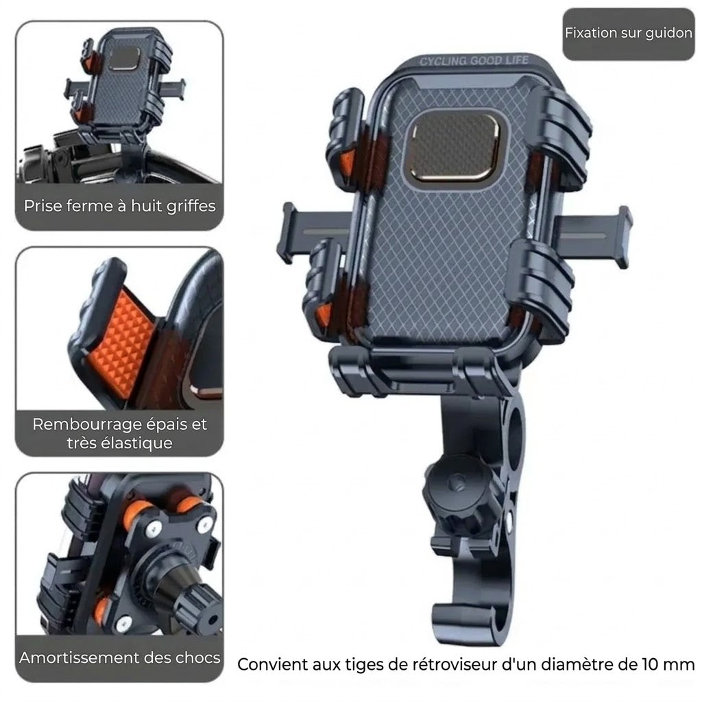 Support de téléphone universel pour vélo et scooter