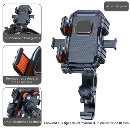 Support de téléphone universel pour vélo et scooter