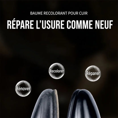 Baume réparateur de couleur pour cuir – pH neutre et multi-surfaces
