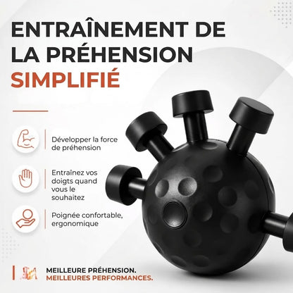 Balle de musculation pour main et doigts