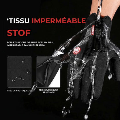 Gants thermiques coupe-vent antidérapants HeatGripX pour temps froid