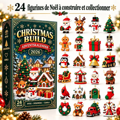 Christmas Build – Construisez une nouvelle figurine de Noël chaque jour jusqu'à Noël