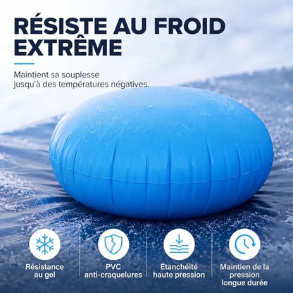 🏊 50 % DE RÉDUCTION ! ❄️ Coussin d'hivernage pour piscine – Réduit la pression & anti-accumulation ✨