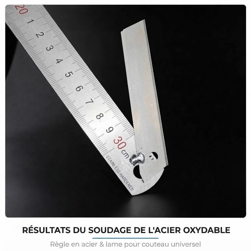 Flux de soudure puissant pour acier inoxydable et aluminium