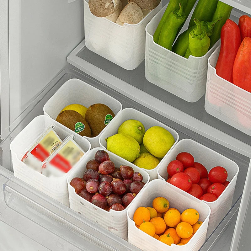 Boîtes de rangement pour réfrigérateur – Lot de 4