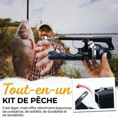 Canne à pêche télescopique compacte