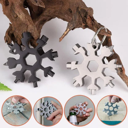 Outil Multifonction Flocon de Neige 18-en-1 Snowflake™