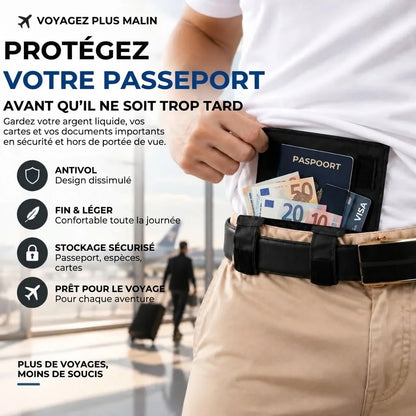 Sac banane antivol caché
