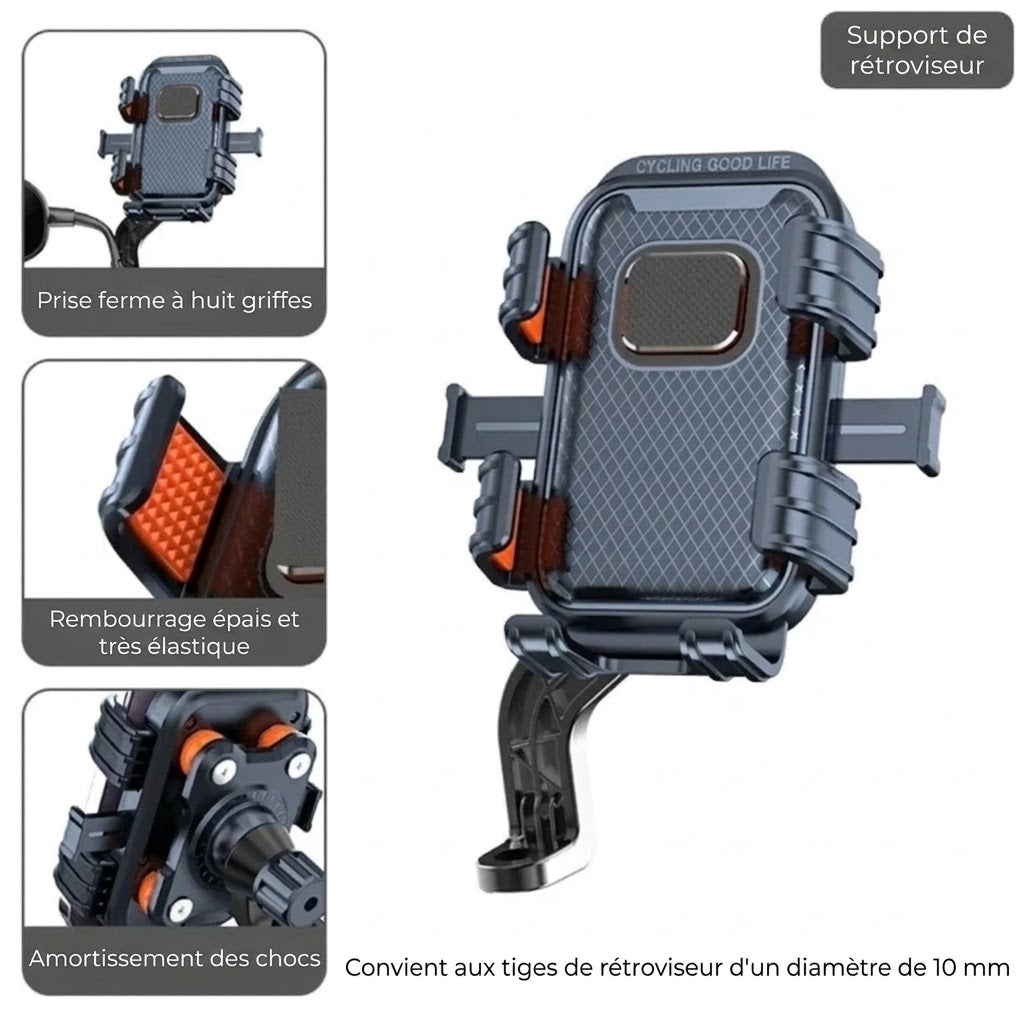 Support de téléphone universel pour vélo et scooter