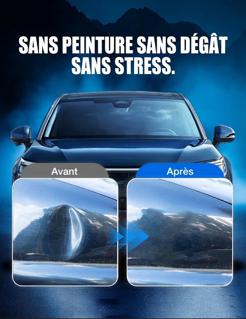 📢📢 -50 % DE RÉDUCTION !! ⏰ Dent Repair Magic – Ventouse de réparation pour carrosserie automobile