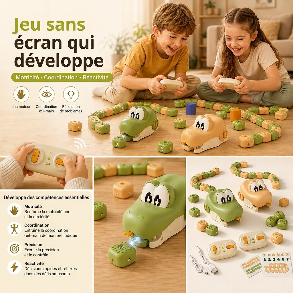 Hungry Snakes – Collectionnez, construisez & concourez