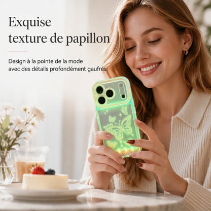 📢📢 40 % DE RÉDUCTION !! ⏰ Coque de téléphone papillon LED lumineuse