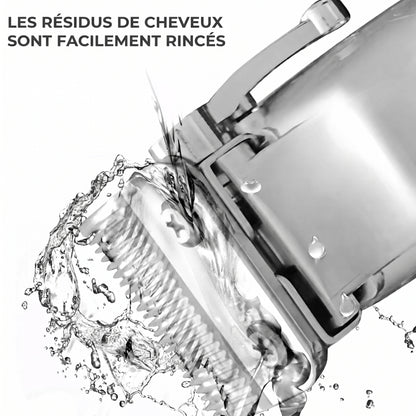 Tondeuse à cheveux professionnelle en acier au carbone