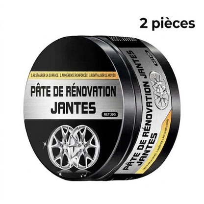 Pâte de rénovation pour jantes à action rapide