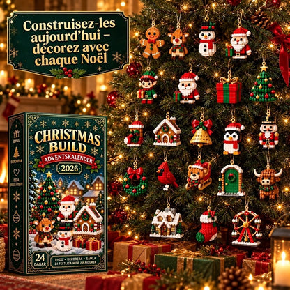 Christmas Build – Construisez une nouvelle figurine de Noël chaque jour jusqu'à Noël