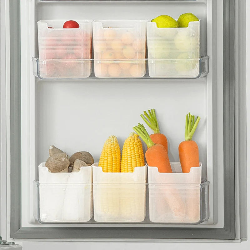 Boîtes de rangement pour réfrigérateur – Lot de 4