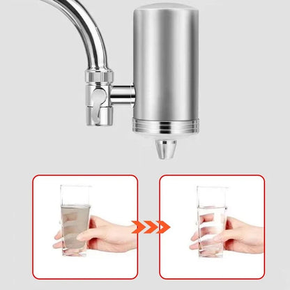 🚀 -60 % – Offre à durée limitée ! 💧 Purificateur d'eau sur robinet pour boisson directe (Amélioré)