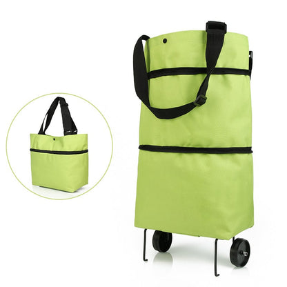 Chariot de courses pliable