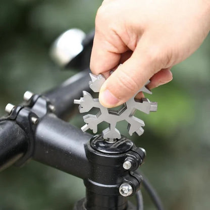 Outil Multifonction Flocon de Neige 18-en-1 Snowflake™
