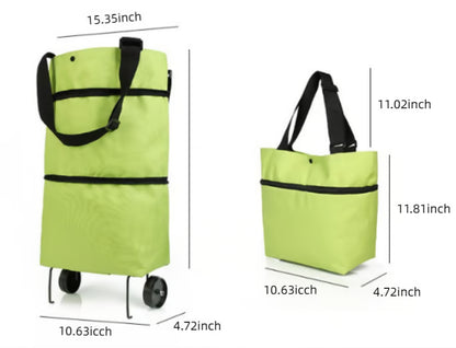 Chariot de courses pliable