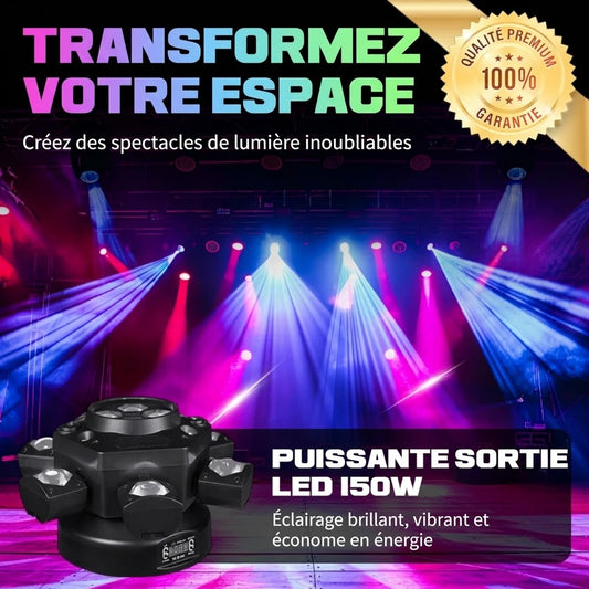 🔈✨ -60 % – Offre à durée limitée ! ⏰ Éclairage d'ambiance LED multi-faisceaux