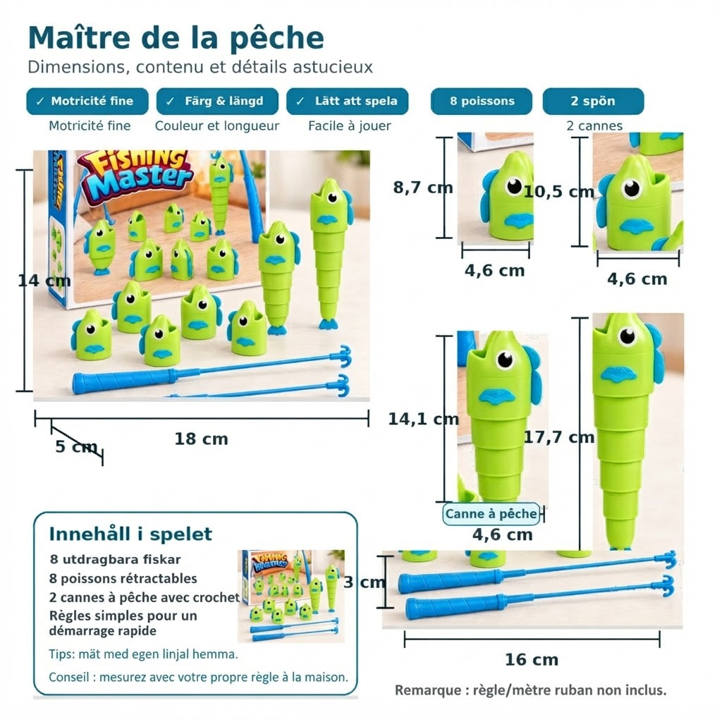 Fishing Master – Jeu de pêche amusant et éducatif pour toute la famille