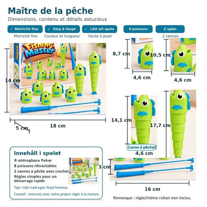 Fishing Master – Jeu de pêche amusant et éducatif pour toute la famille