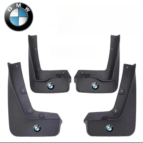 Bavettes garde-boue avec logo pour voiture – Lot de 4