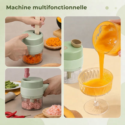 Hachoir électrique sans fil – Commande manuelle