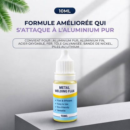 Flux de soudure puissant pour acier inoxydable et aluminium