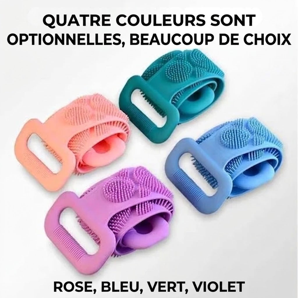Brosse de dos en silicone