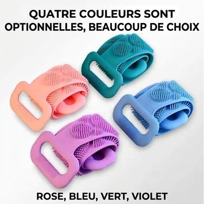 Brosse de dos en silicone