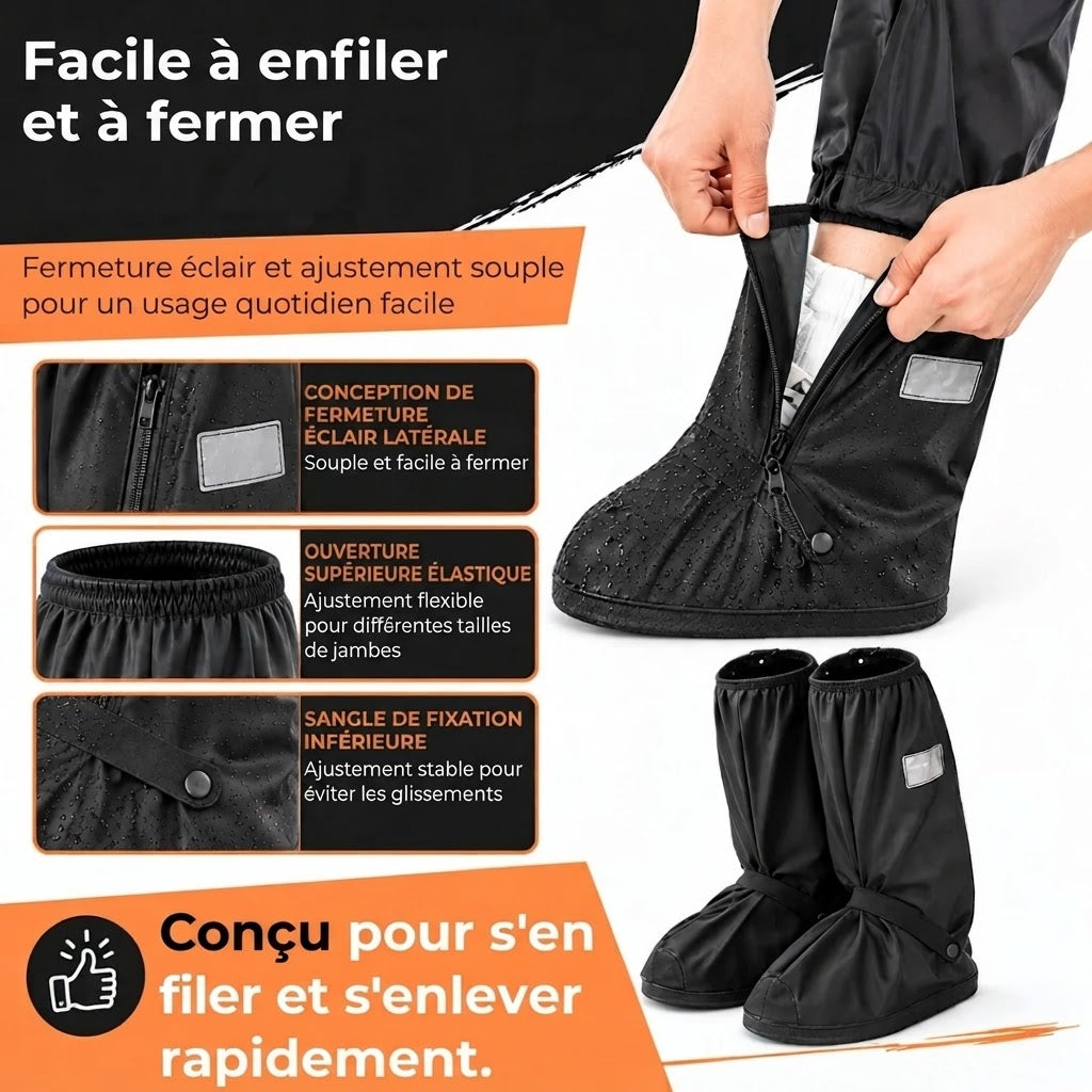 Couvre-chaussures imperméables – 1 Paire