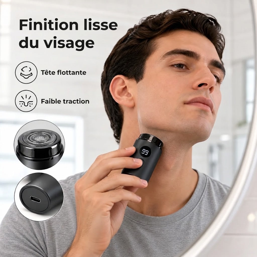 Mini rasoir électrique portable